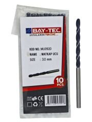 MU0920   Bay-Tec Hss Matkap Ucu 3.0mm (Siyah-Beyaz)