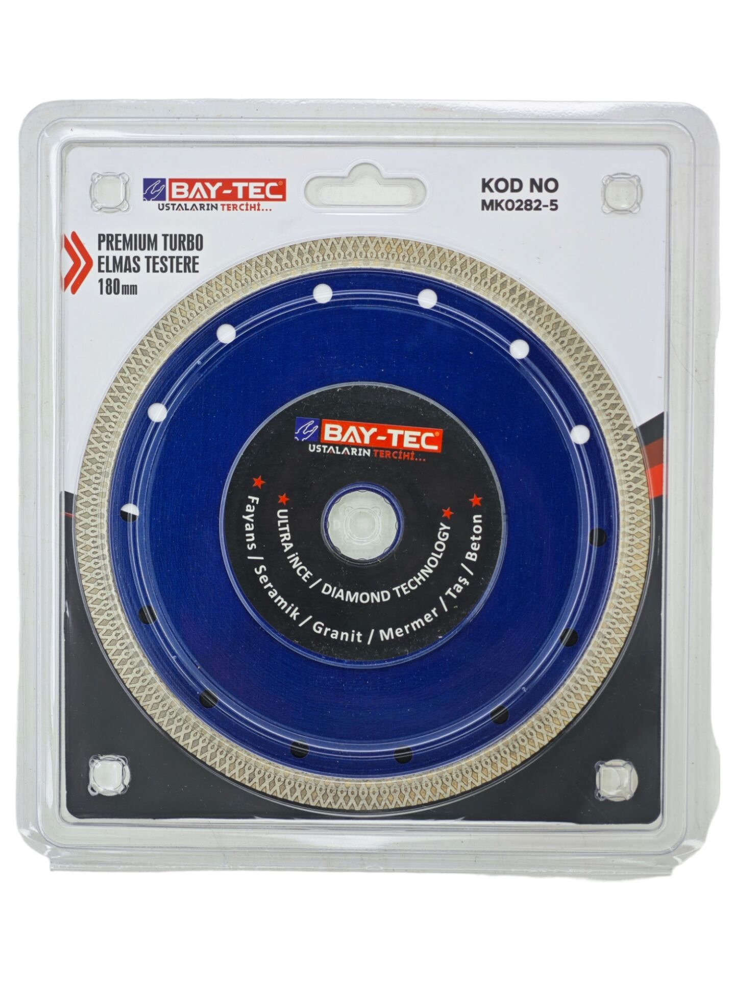 Mk0282-5   Bay-Tec Premium Elmas Testere 180Mm