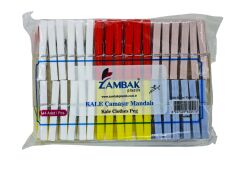 ZP141   Zambak Kale Çamaşır Mandalı 144lü