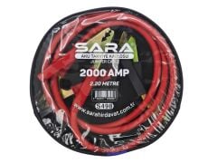 S498   Sara Akü Takviye Kablosu 2000amp