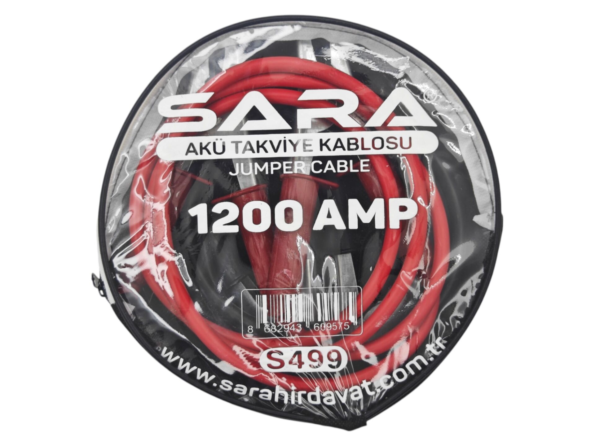 S499   Sara Akü Takviye Kablosu 1200amp