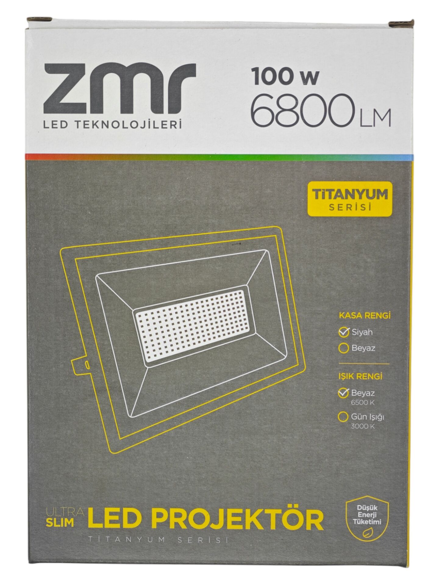 ZMR-312/S   ZMR 100W Ultra Slim Led Projektör