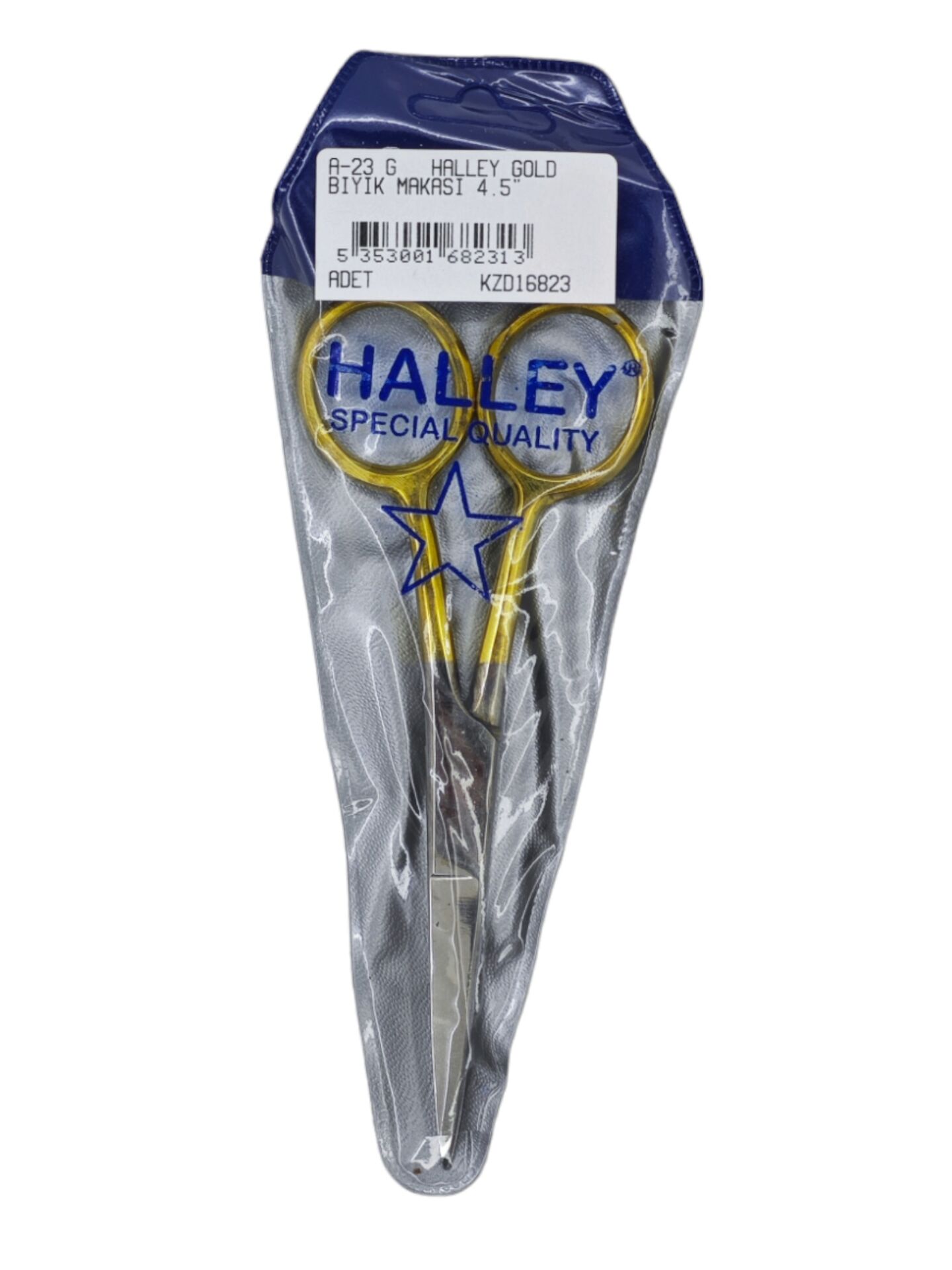 A-23 G   Halley Gold Bıyık Makası 4.5