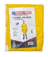 MK5150   Bay-Tec Pvc+Astarlı Süper Yağmurluk - Sarı