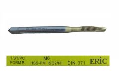 T371B06T   Eric Dın 376 Hss Makine Kılavuzu M6 - Düz