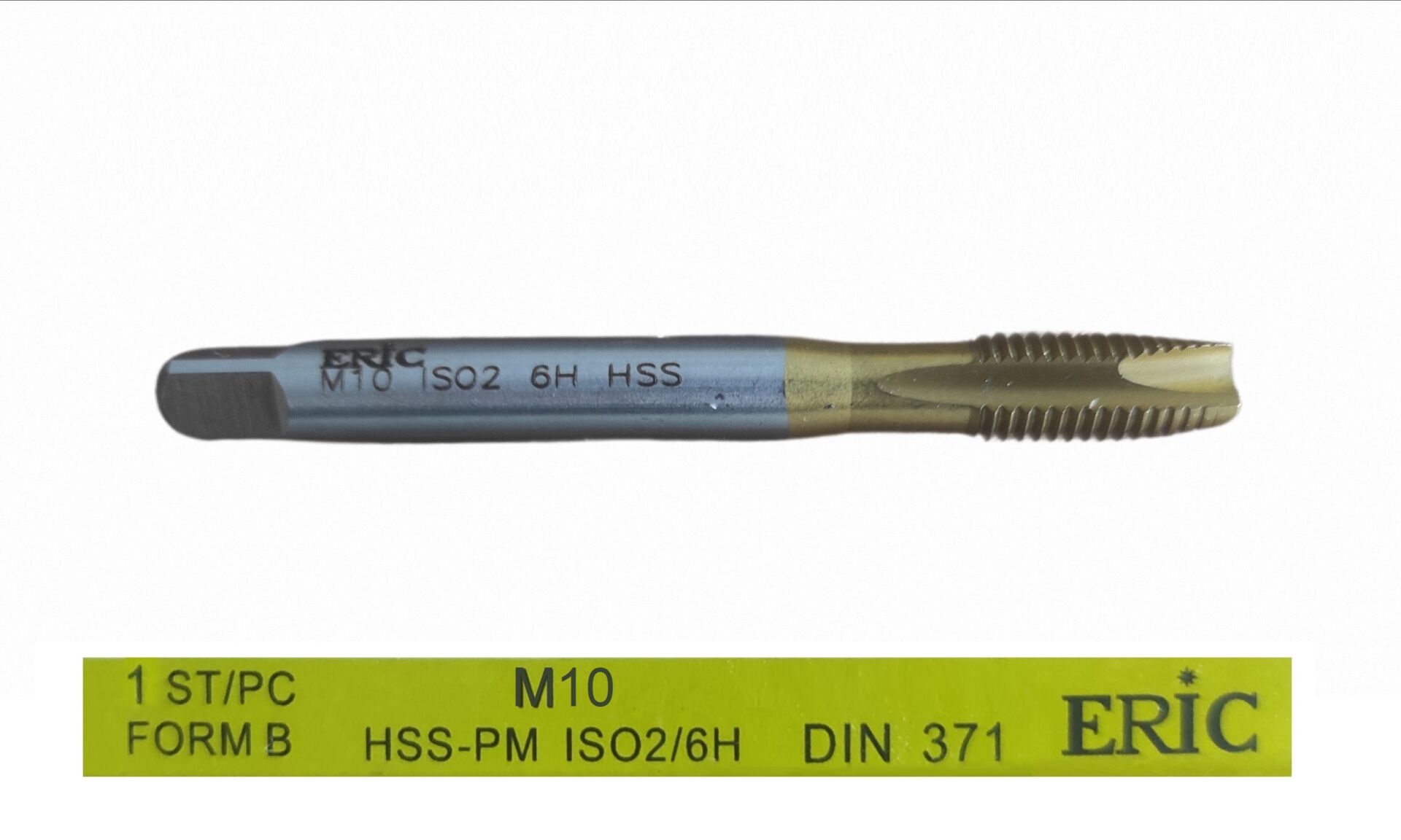 T371B10T   Eric Dın 376 Hss Makine Kılavuzu M10 - Düz