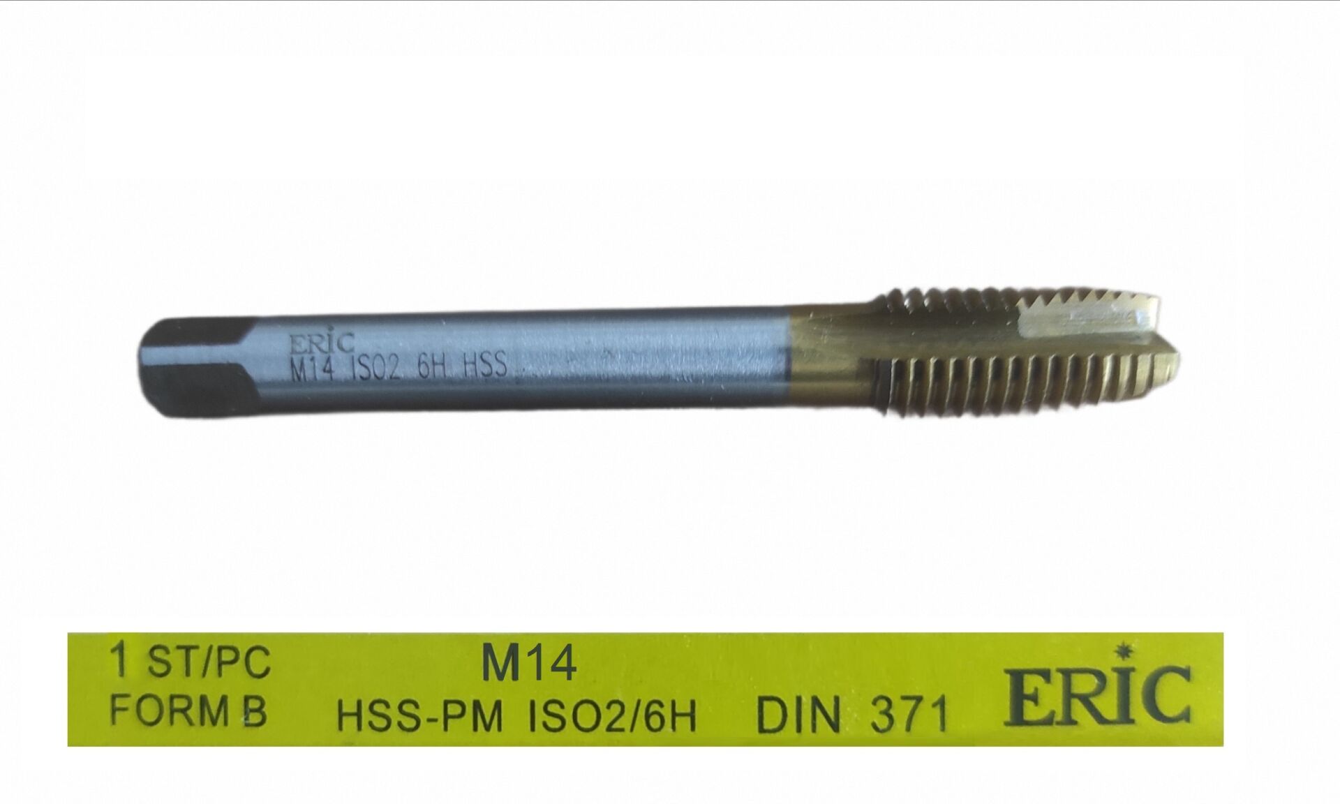 T371B14T   Eric Dın 376 Hss Makine Kılavuzu M14 - Düz