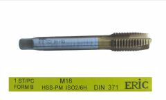 T371B18T   Eric Dın 376 Hss Makine Kılavuzu M18 - Düz