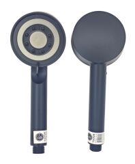 SU-120   Tudor 5 Kademeli Siyah Duş Başlığı