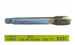 T371B20T   Eric Dın 376 Hss Makine Kılavuzu M20 - Düz
