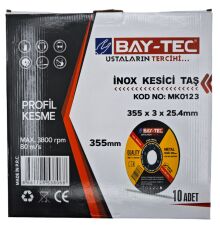 MK0123   Bay-Tec Kesici Taş 355*3*25.4mm