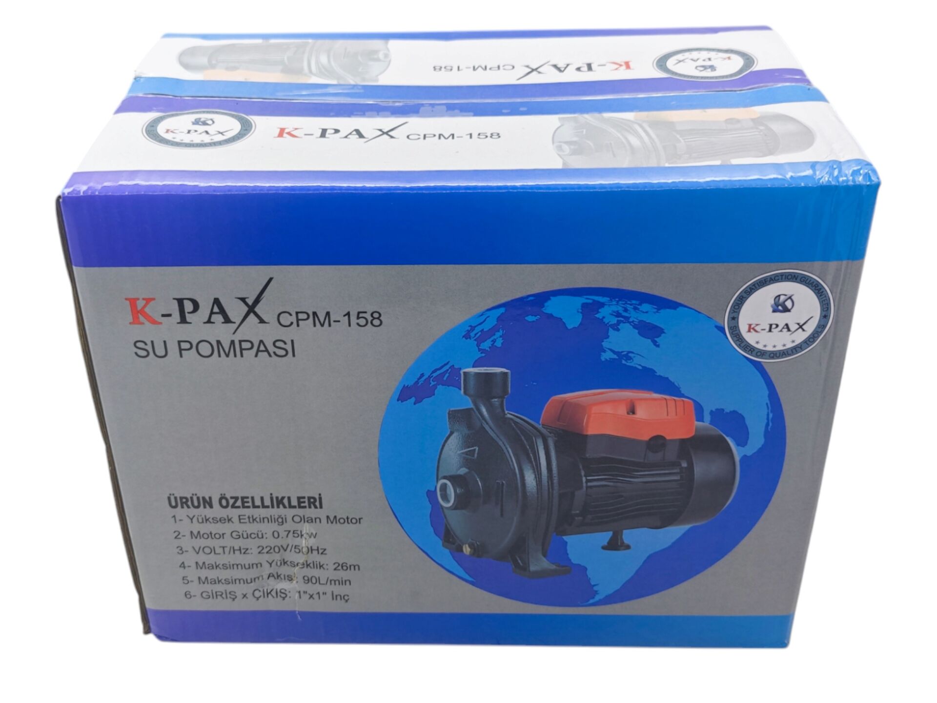 KX000060   K-Pax CPM-158 0.75kw Su Pompası