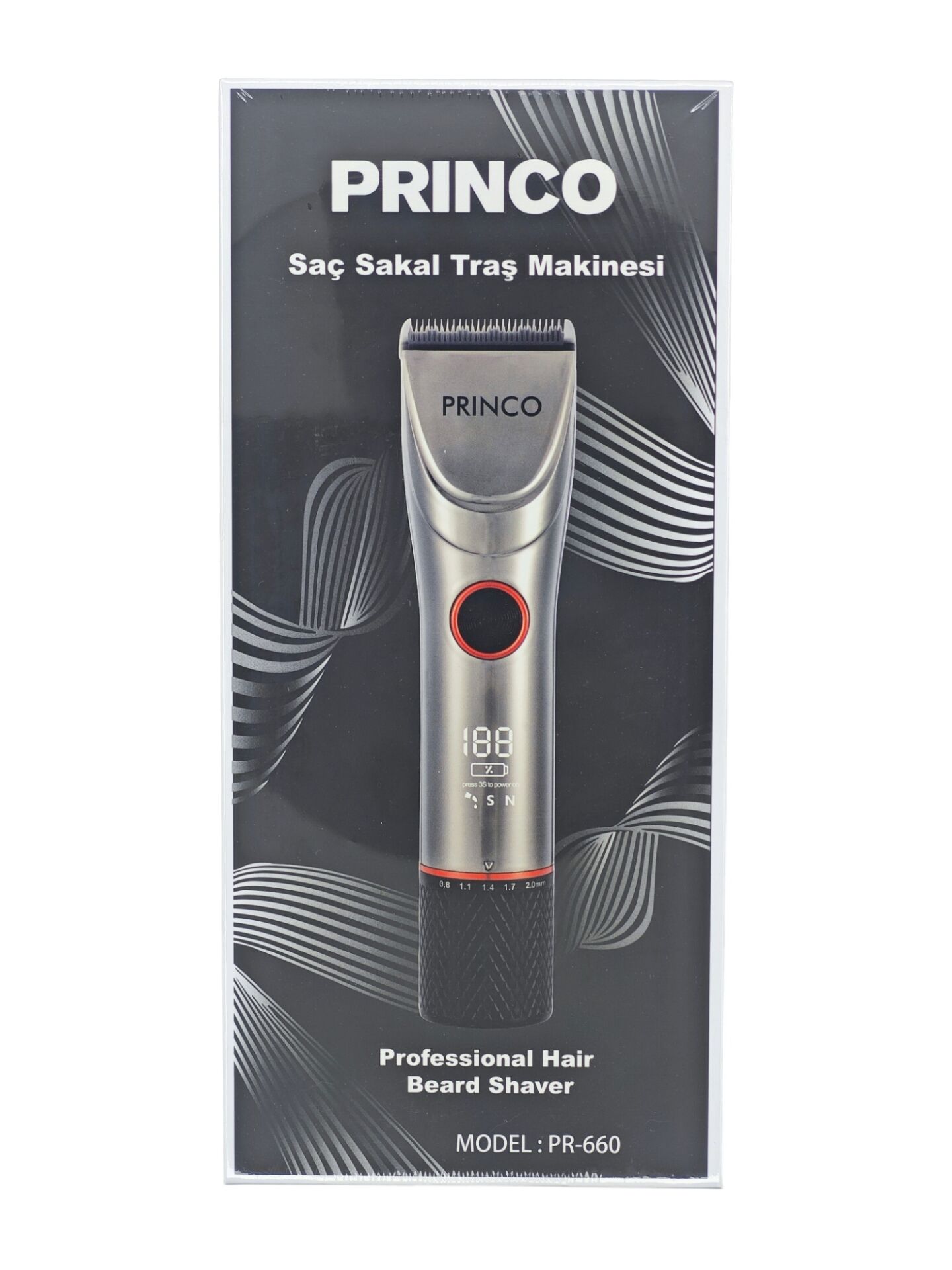 PR-660   Princo Sarjlı Saç Sakal Traş Makinesi
