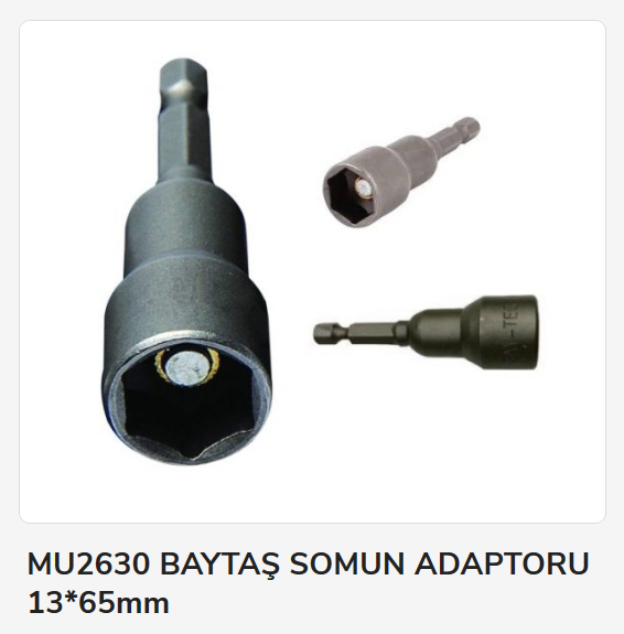 Mu2630   Bay-Tec Somun Adaptöru 13*65Mm