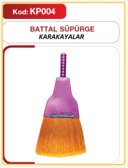 KP 004   Karakayalar Plastik Süpürge - Battal