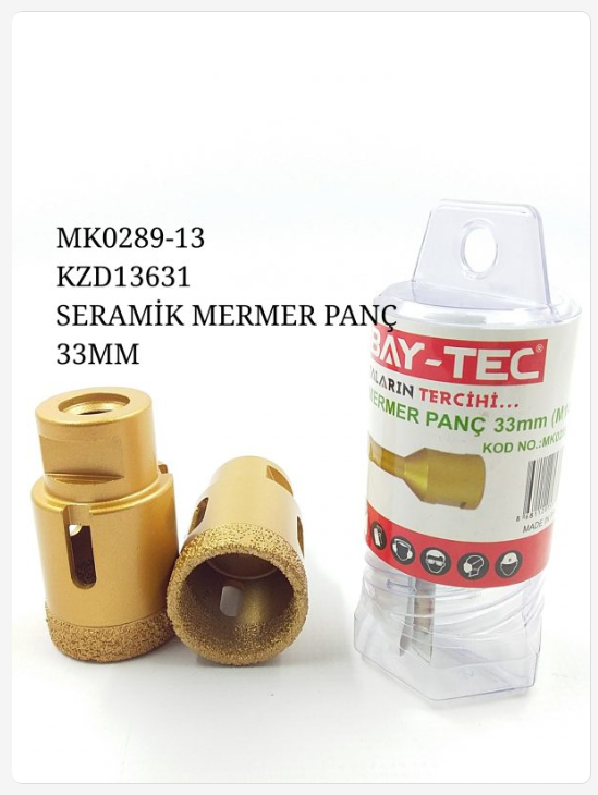 Mk0289-13   Bay-Tec Seramik Mermer Panç 33Mm