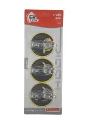 K-8054   Bella House 3lü Plastik Askı