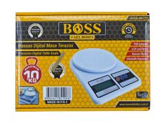 B-84106   Boss Hassas Dijital Masa Terazisi 10kg