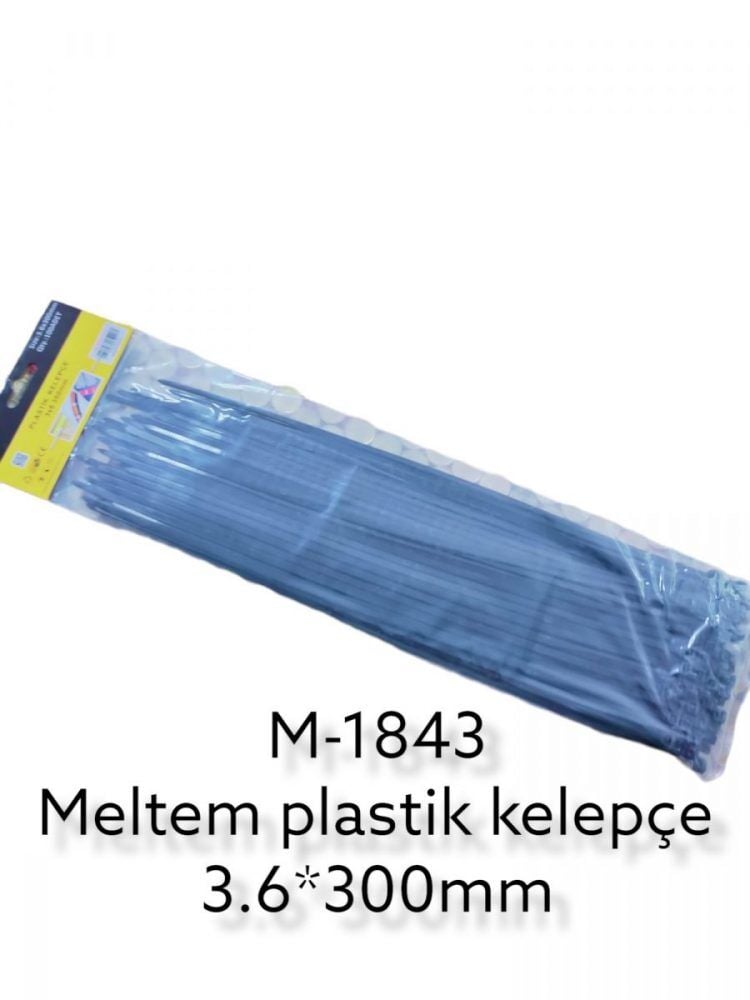 M-1843   Meşem Plastik Kelepçe 3.6*300Mm