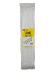 BHD00114   B.H.D Kablo Bağı - Plastik Kelepçe 3.6*370mm - Beyaz
