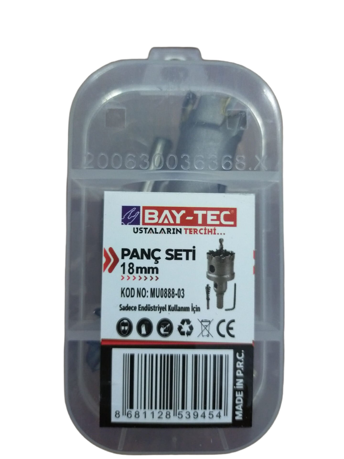 Mu0888-03   Bay-Tec Tct Metal Panç 18Mm