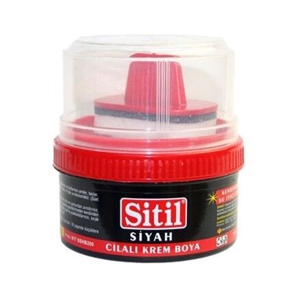 M.017.Tr.01   Sitil Krem Ayakkabı Boyası 175ml - Siyah