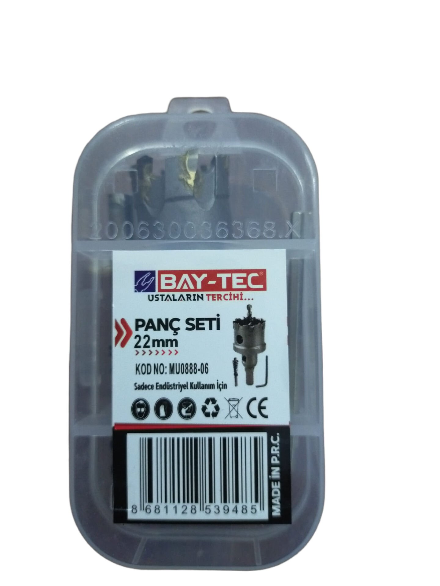 Mu0888-06   Bay-Tec Tct Metal Panç 22Mm