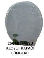 2501   Beyazsu Klozet Kapağı - Süngerli