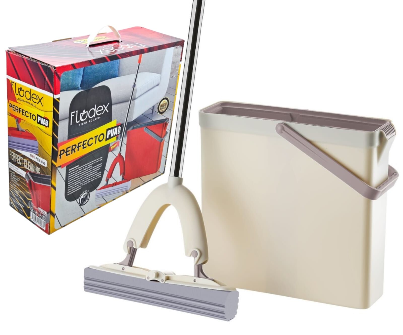 440872   Flodex Perfekto Pva Mop Temizlik Seti