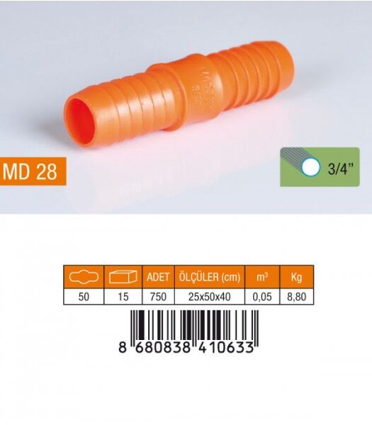 Md 28   Medalyan Normal Hortum Eki 3/4