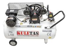 V-0.17/8   Kuletaş 2HP 8 Bar 100L Çift Kafa Hava Kompresörü