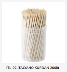 Itl-02   İtalyano Kürdan 200Lü