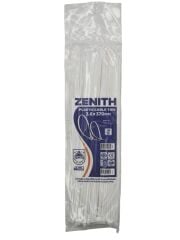 4007   Zenith Kablo Bağı - Plastik Kelepçe 3.6mm 370mm - Beyaz