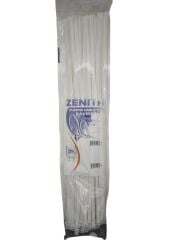 4018   Zenith Kablo Bağı - Plastik Kelepçe 8mm 650mm - Beyaz