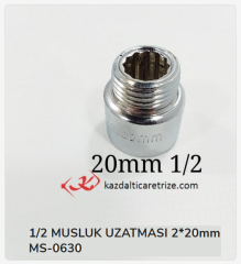 1220 Musluk Uzatması 1/2-20Mm