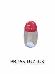 Pb-155   Pobi Krıstal Kapaklı Tuzluk