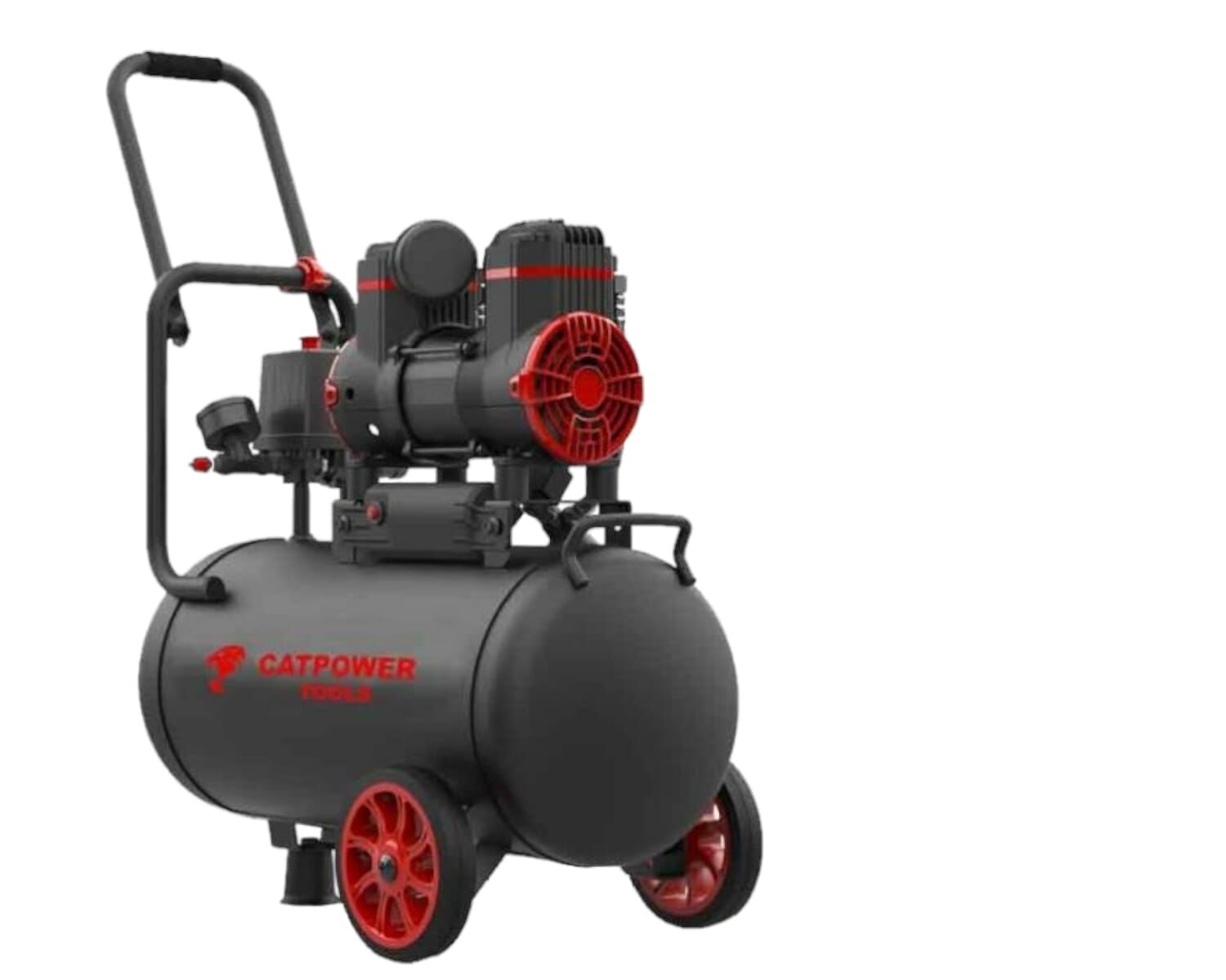 1126   Catpower 2HP Sessiz-Yağsız Hava Kompresörü 24lt