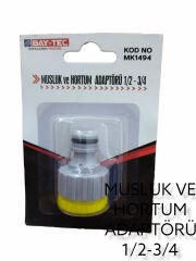 Mk1494   Bay-Tec Musluk Adaptörü 1/2 - 3/4
