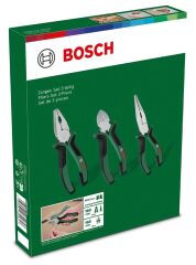 1 600 A02 C0S   Bosch 3lü Pense-Yan Keski-Kargaburun Seti