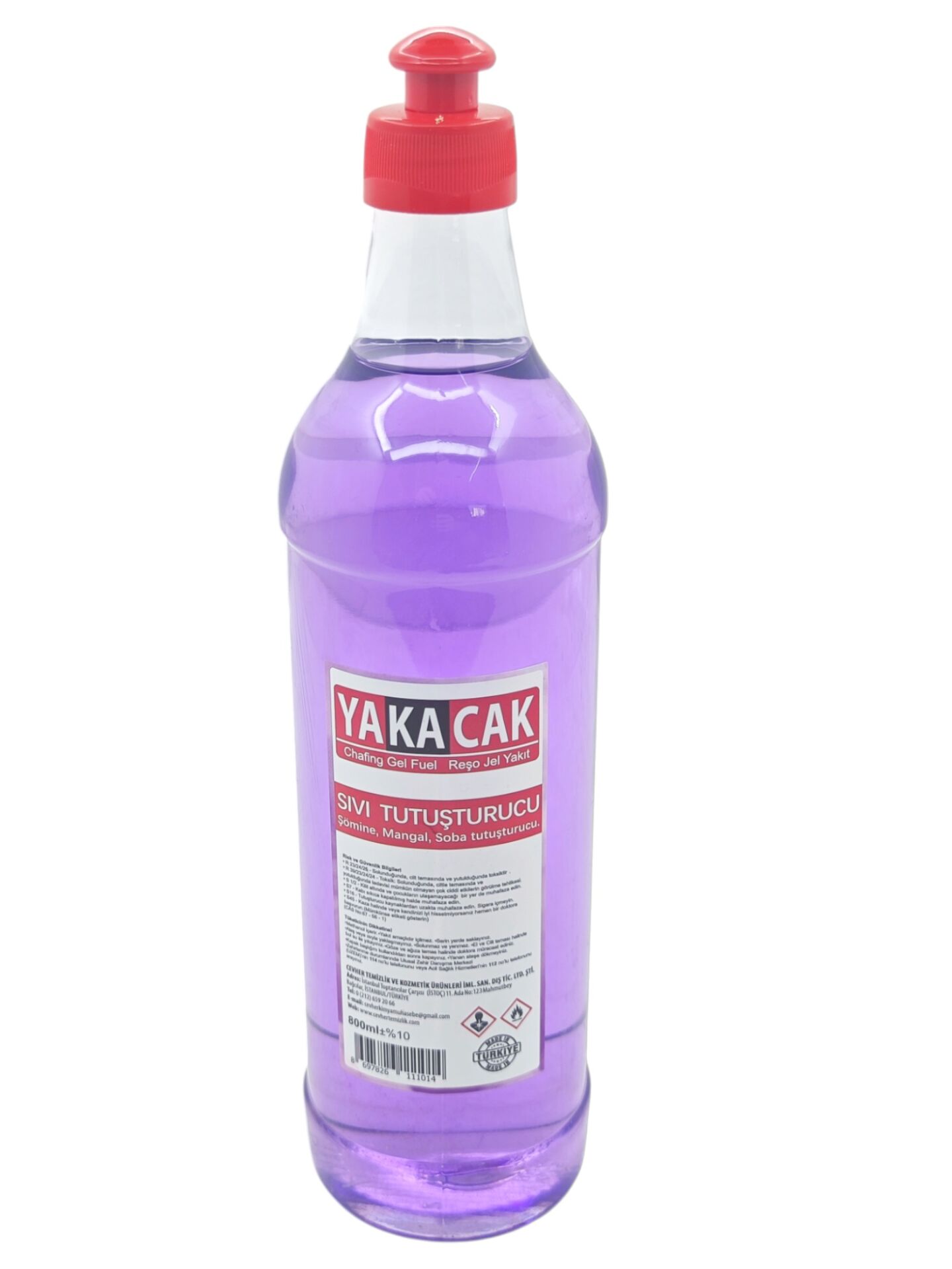 1101   Yakacak Sıvı Tutuşturucu 800ml
