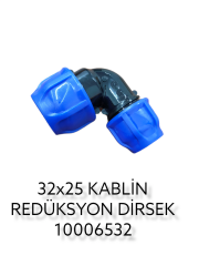 10006532   Polsan Kablın Redüksiyon Dirsek 32*25