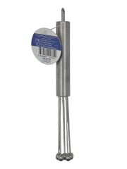 IVO-CR170   İvory Top Uçlu Paslanmaz Çelik Çırpıcı 25cm