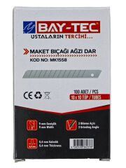 Mk1558   Bay-Tec Maket Bıçağı Ağzı 0,4Mm - Dar
