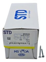 4040   STD 4*40mm Sunta Vıdası 500lü