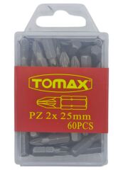 T-0228   Tomax Yıldız Bits Uç PZ 2 25mm - Köşeli