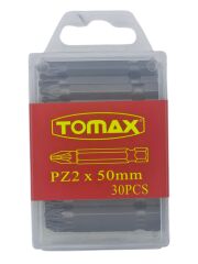 T-0229   Tomax Yıldız Bits Uç PZ 2 50mm - Köşeli