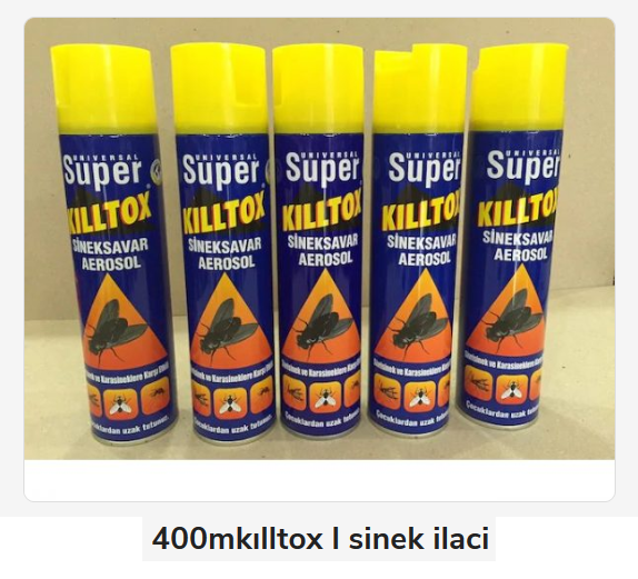 M-20   Kılltox Haşere Sprey 400ml