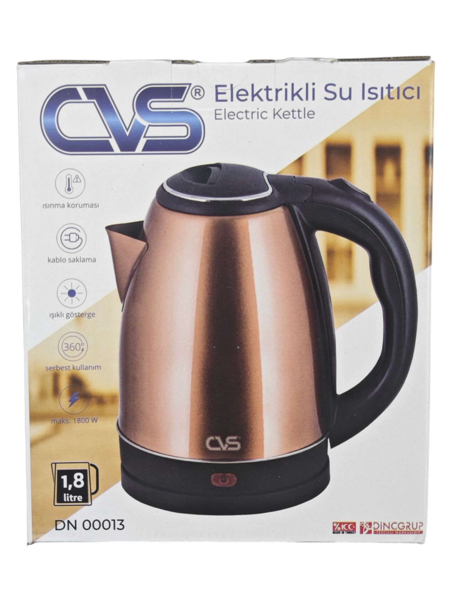 DN 00013   CVS Elektirikli Su Isıtıcı - Ketil