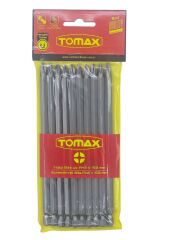 T-0221   Tomax Yıldız Bits Uç PH 2 150mm - Köşeli
