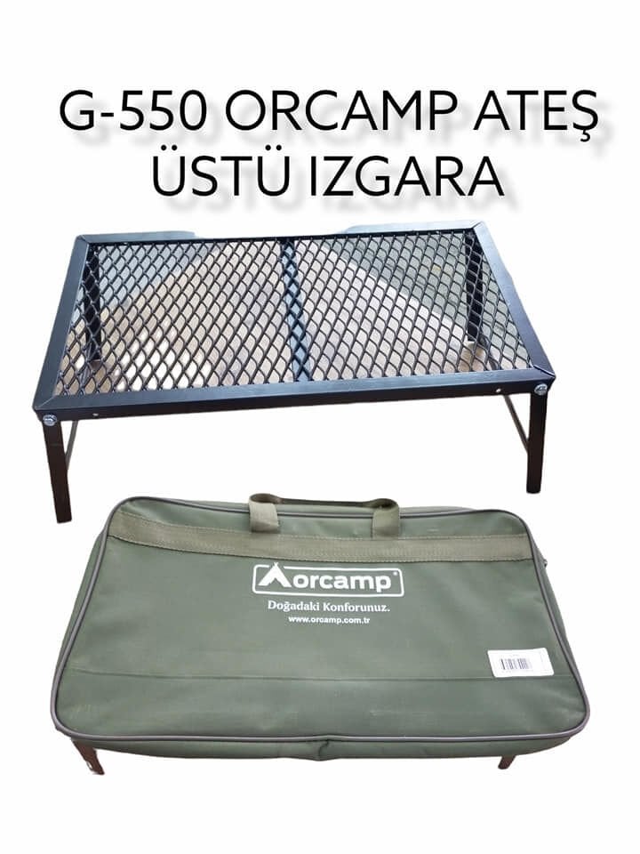 G-550   Orcamp Ateş Üstü Izgara - Büyük